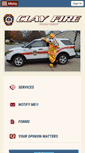 Mobile Screenshot of clayfd.com